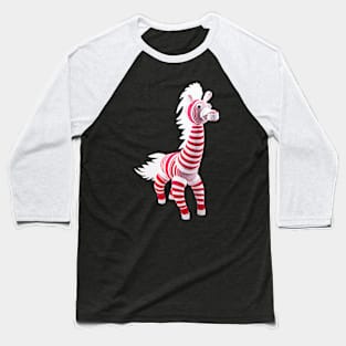 The red zebra Baseball T-Shirt